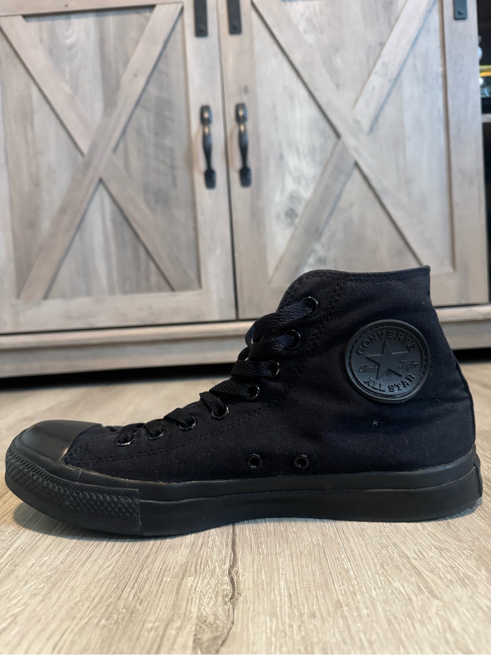 Converse All Star High Top Sneakers in Black